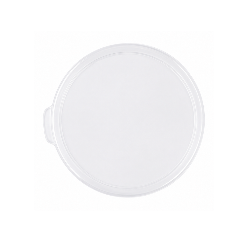 Nella Round Food Storage Cover for 2 & 4 Qt Containers, Translucent