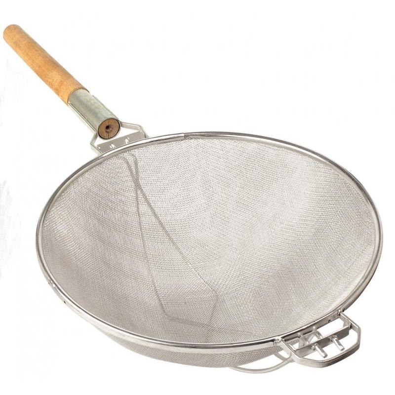 Nella 10.5" Double Tinned Mesh Strainer with Round Handle
