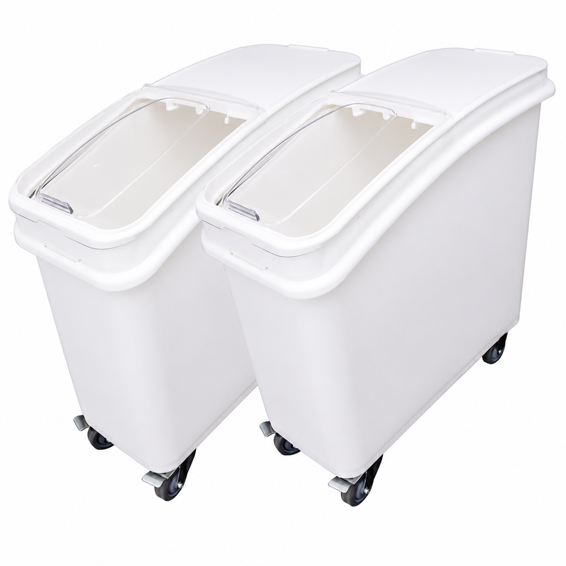Nella 21 Gallon Mobile Ingredient Bin, 2 /Set