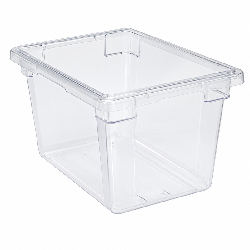Nella 12" x 18" x 9" Rectangle Food Storage Container, Clear