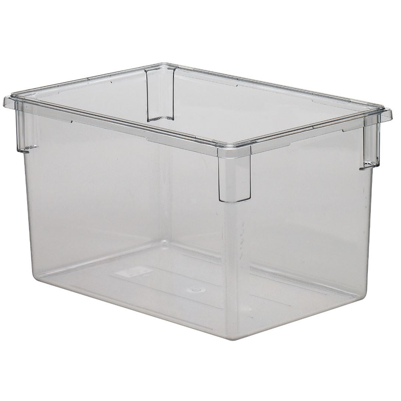 Nella 18" x 26" x 15" Rectangle Food Storage Container, Clear