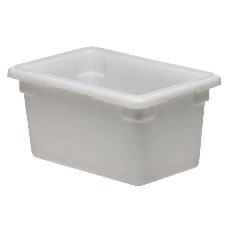 Nella 12" x 18" x 9" Rectangle Food Storage Container, White