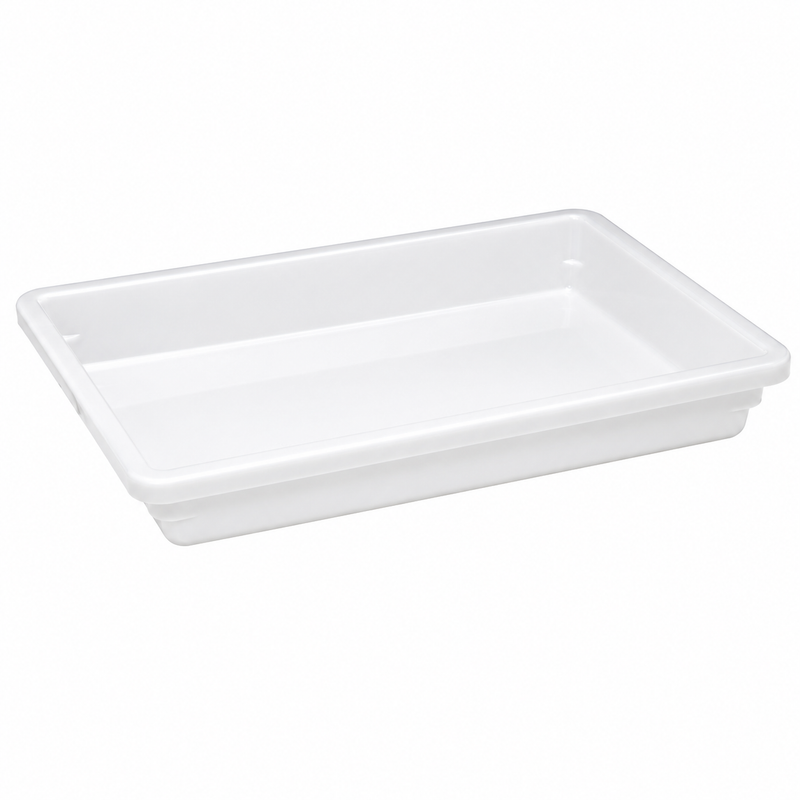 Nella 18" x 26" x 3.5" Rectangle Food Storage Container, White