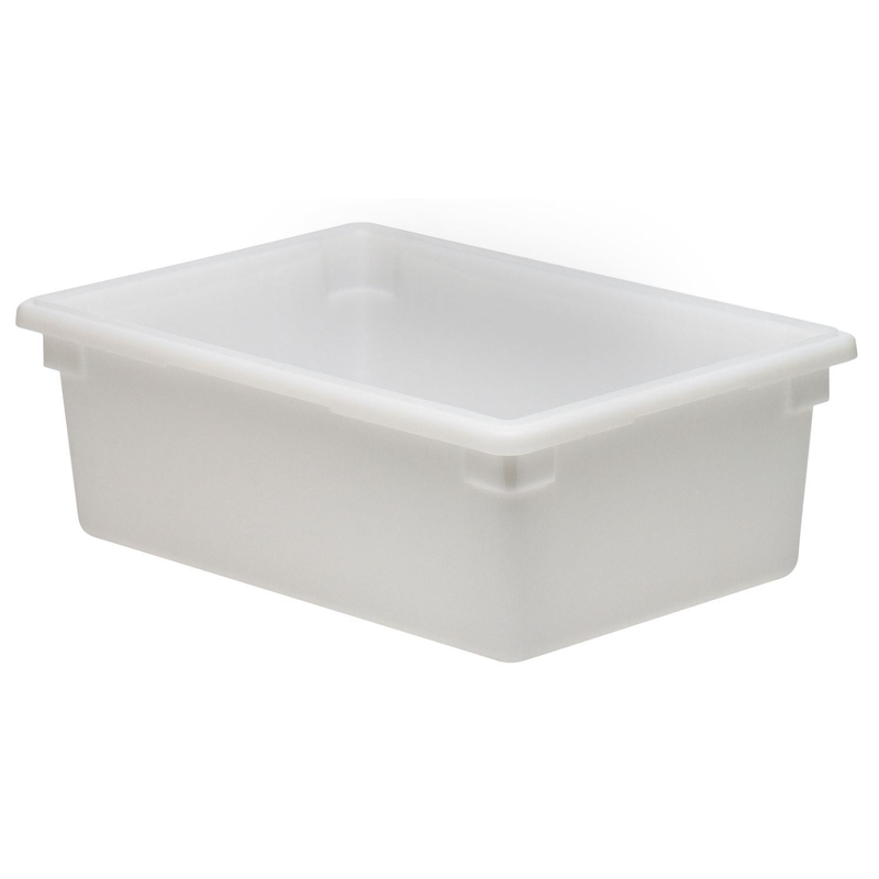 Nella 18" x 26" x 12" Rectangle Food Storage Container, White
