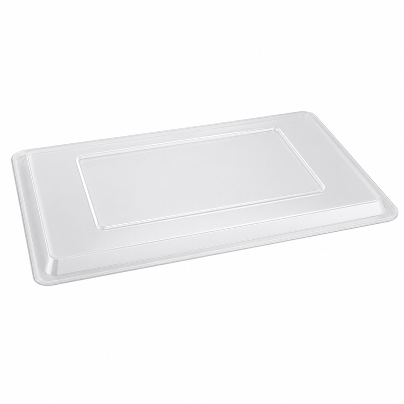 Nella Rectangle Food Storage Cover for 18" x 26" Containers, White