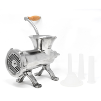 Nella #22 Stainless Steel Manual Meat Grinder