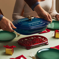 Le Creuset 3.4L Oblong Casserole, Agave