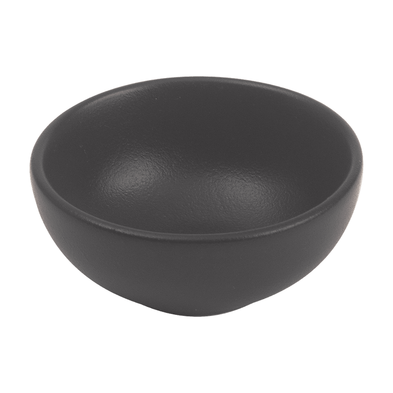 Cameo Onyx 3 Oz Butter Dish, Round Black 12 /Case