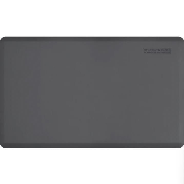 Wellness Mats 3' x 2' Anti Fatigue Floor Mat, Grey