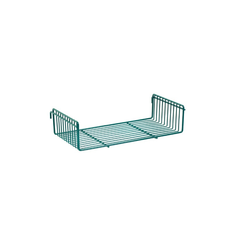 Metro PBA-GSDK3 Smart Wall 9" Metroseal III Grid Shelf with Side Ledges