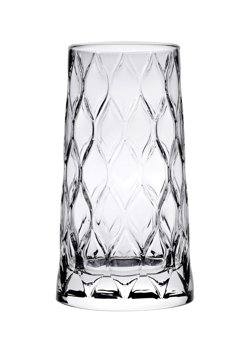 Browne 11.75 Oz Leafy Long Drink Glass