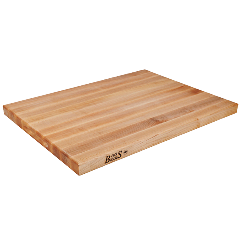 John Boos R01 Maple Cutting Board 18" x 12" x 1.5"