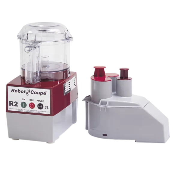 Robot Coupe R2NCLR 3 Qt Combination Food Processor Continuous Feed, 1 HP