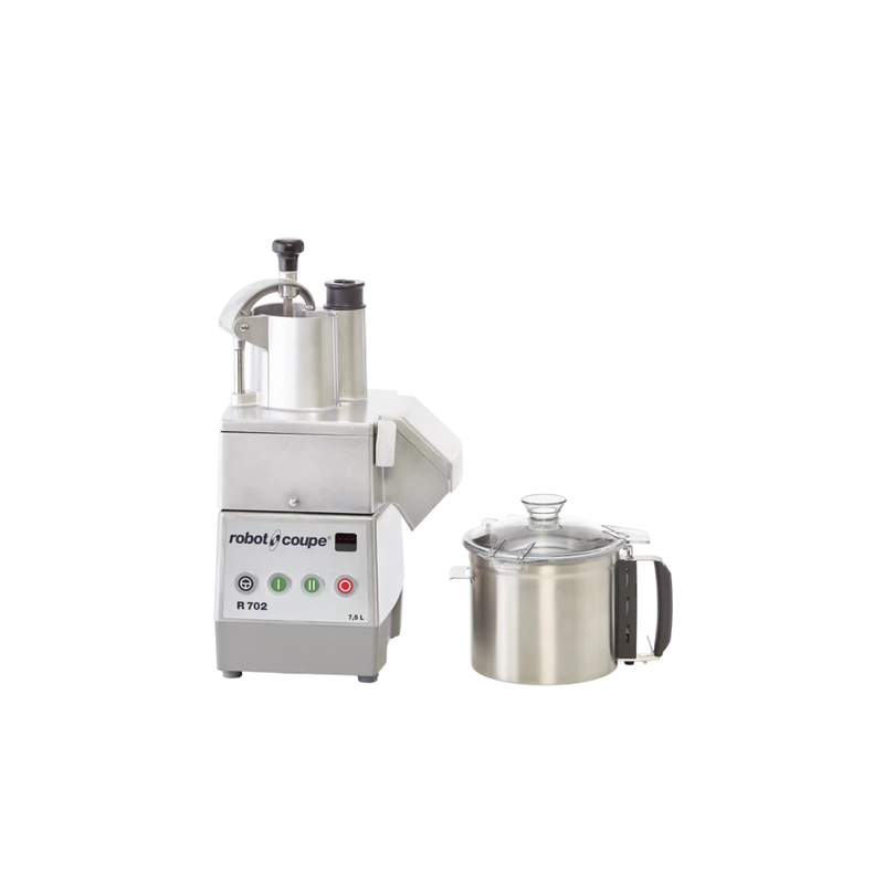 Robot Coupe R702 7.5 L Combination Food Processor, Two-Speed, 2.4 HP, 208-240V