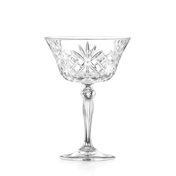 RCR 8.75 Oz Cristalleria Italiana Melodia Champagne Glass, 6/Case