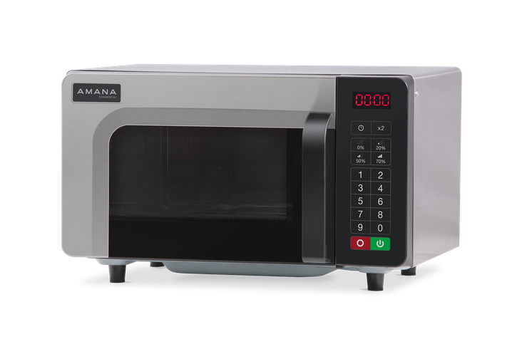 Amana Commercial Microwave Low Volume with Touch Control, 1000 W