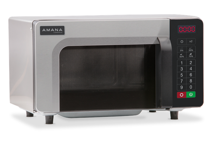 Amana Commercial Microwave Low Volume with Touch Control, 1000 W