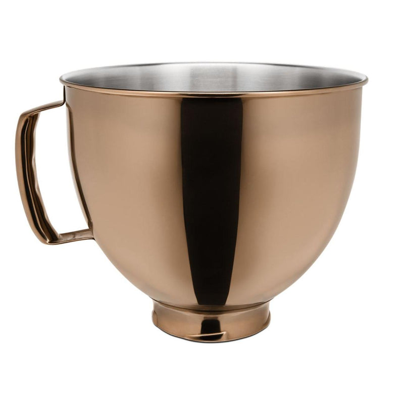 KitchenAid 5 Qt Stand Mixer Stainless Steel Bowl, Radiant Copper