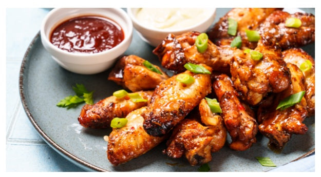 The Best BBQ Roasted Chicken Wings Recipe