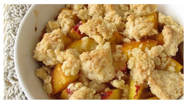Nectarine Crisp: Juicy, Sweet & Crunchy