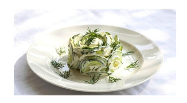 Delicious, Healthy, and Creamy Cucumber Salad