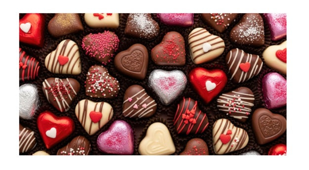 Heart-Shaped Chocolate Macaroons (No Coconut)