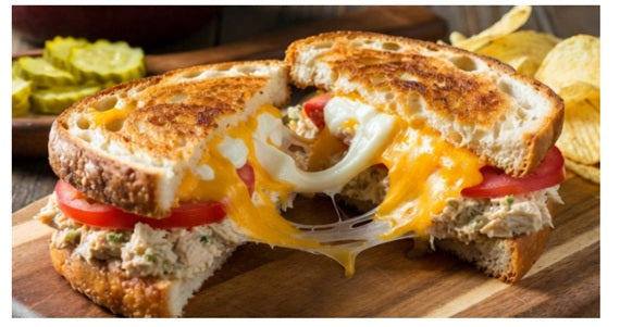 The Ultimate Gooey Tuna Melt