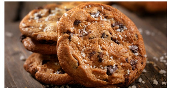 Gooey Salted Chocolate Chunk Cookies