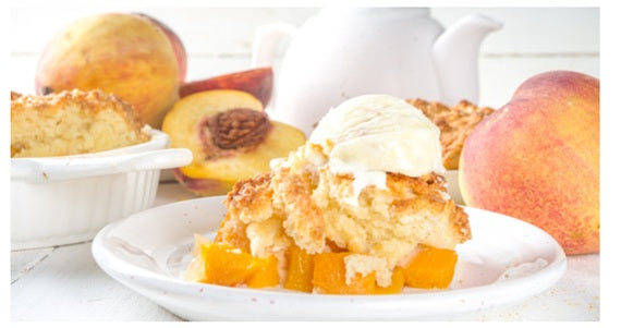 Homemade Peach Crisp
