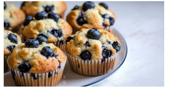 Homemade Blueberry Muffins