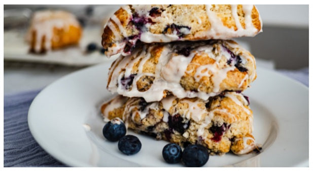 Homemade Blueberry Scones
