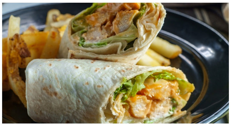 Chicken Caesar Salad Wrap