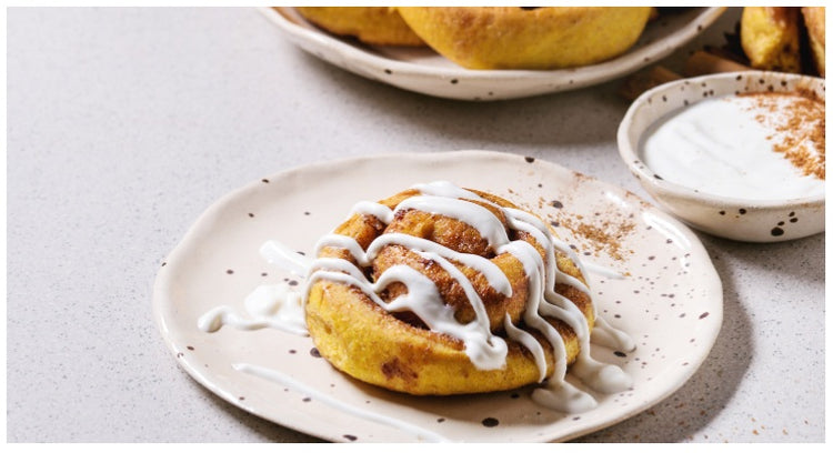 Homemade Pumpkin Cinnamon Buns