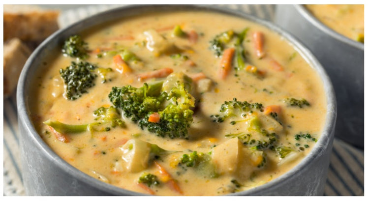 Homemade Broccoli Cheddar Soup