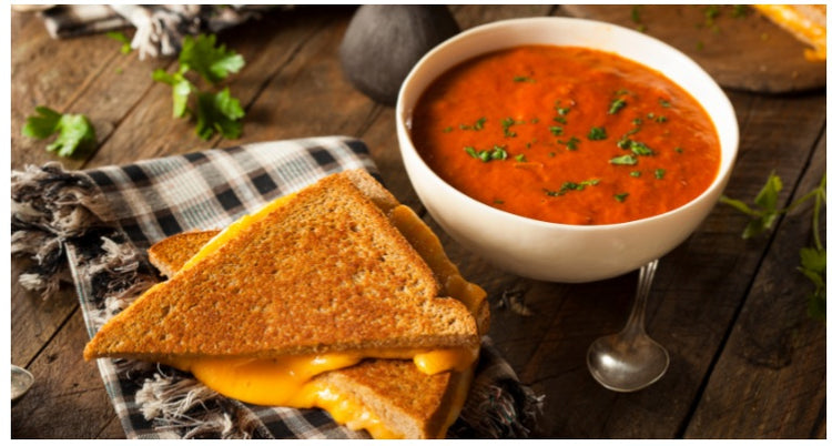 Grilled Cheese and Tomato Soup