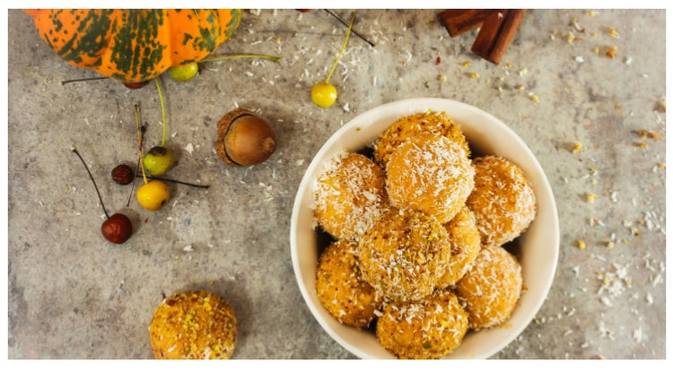 Homemade Pumpkin Protein Balls