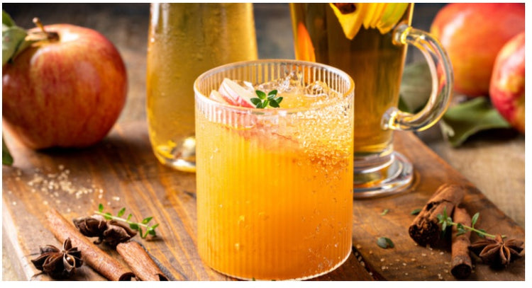 Homemade Apple Cider Margarita