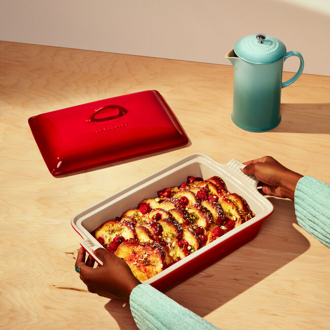 Le Creuset 3.8L Rectangular Casserole, Cerise