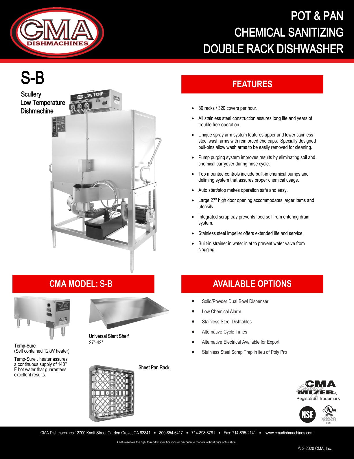 Spec Sheet
