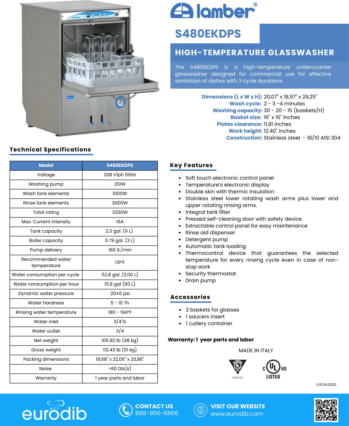Spec Sheet
