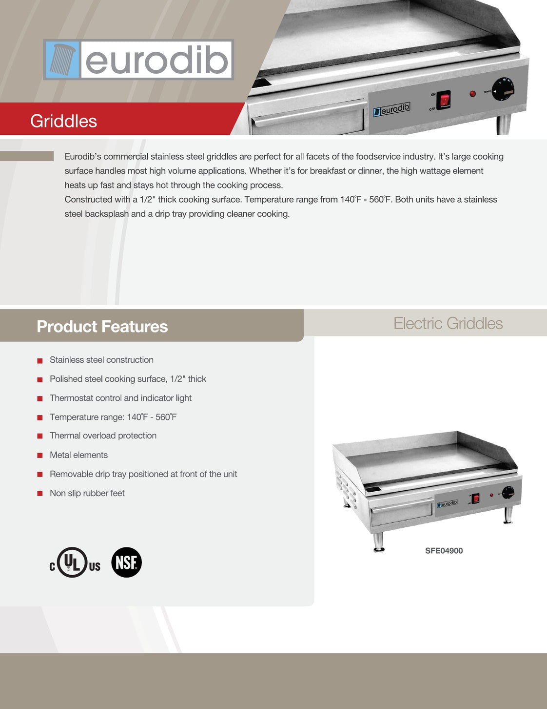 Spec Sheet