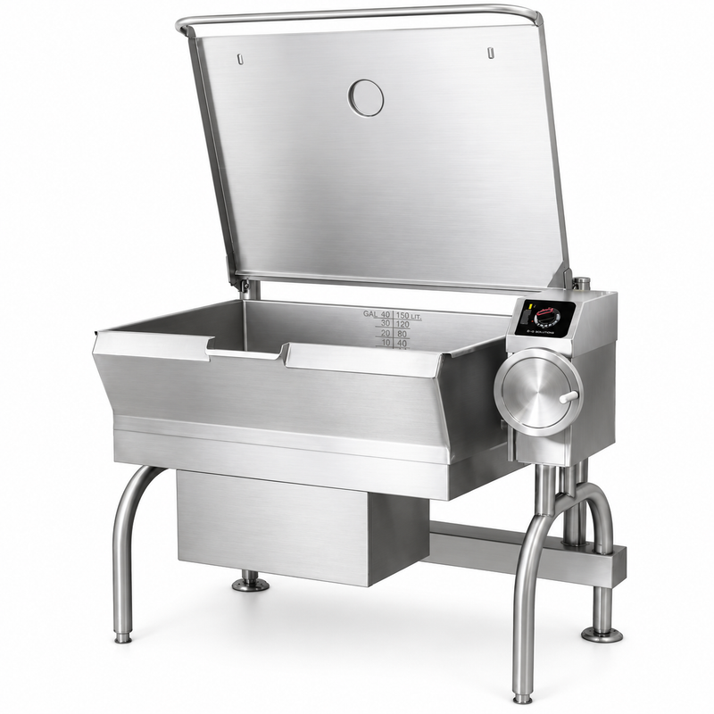 Cleveland PowerPan 40 Gallon Tilt Skillet, Natural Gas