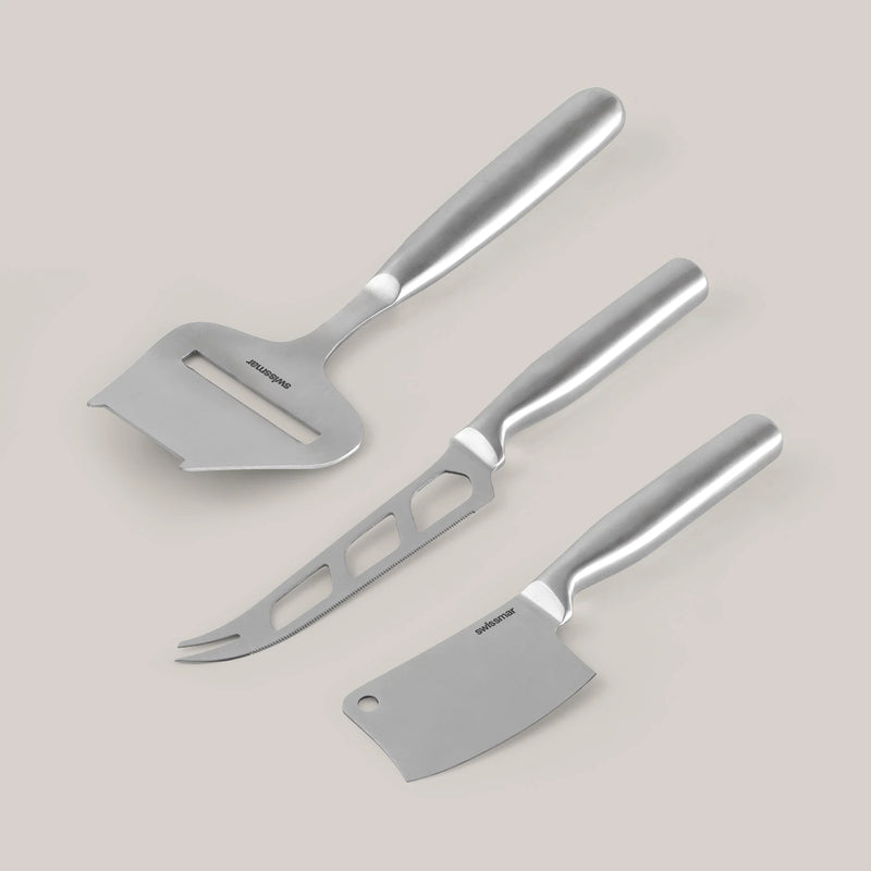 Swissmar 3 Piece Cheese Knife Set