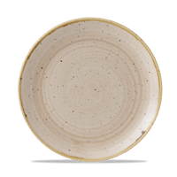 Churchill Stonecast Nutmeg Coupe Plate, 8 2/3"
