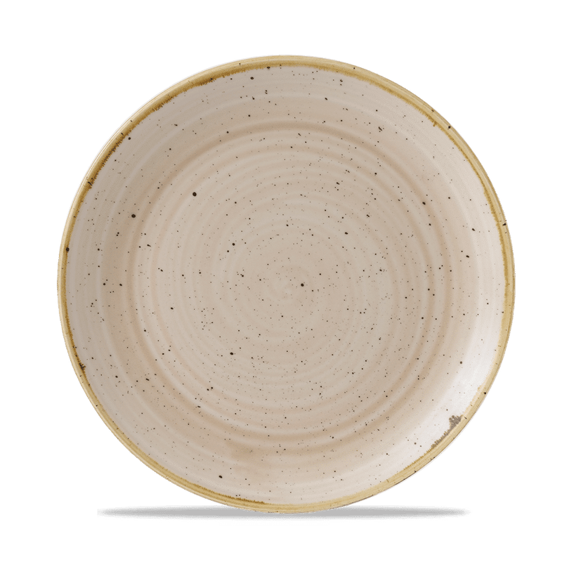 Churchill Stonecast Nutmeg Coupe Plate, 8 2/3"