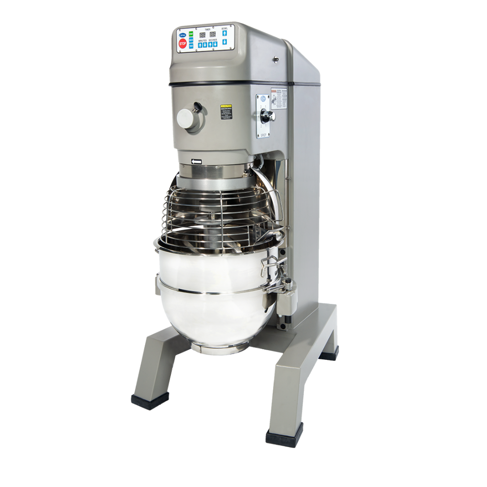 Globe 60 QT Planetary Pizza Floor Mixer with Guard 2-Speed, 3 HP