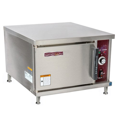 Crown 3 Pan Countertop Steamer, 208V