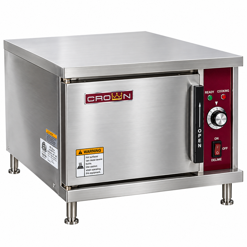 Crown 3 Pan Countertop Steamer, 208V