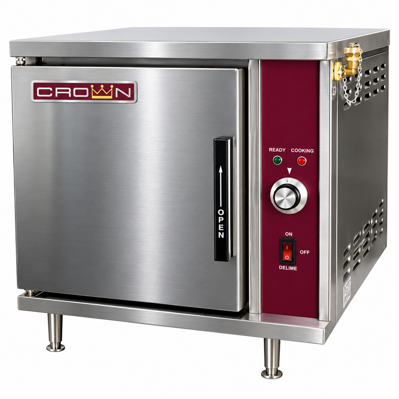 Crown 5 Pan Countertop Steamer, 208V