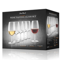 Final Touch  ISO / INAO Wine Tasting Glasses - Set of 6